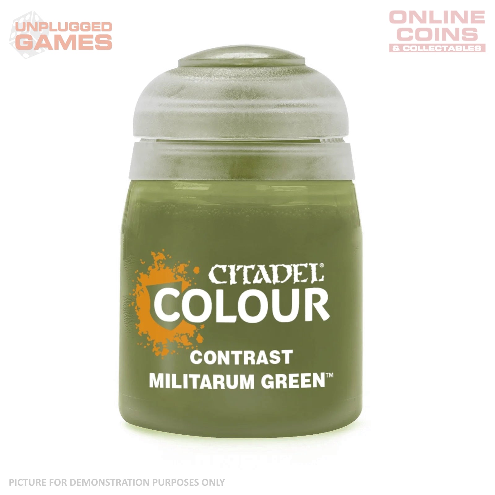 Citadel Contrast - 29-24 Militarum Green